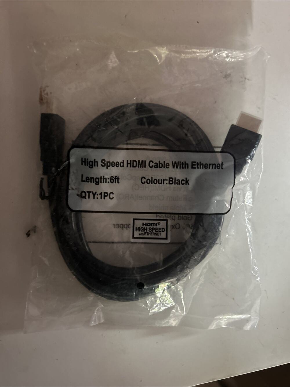 high speed hdmi cable with ethernet
